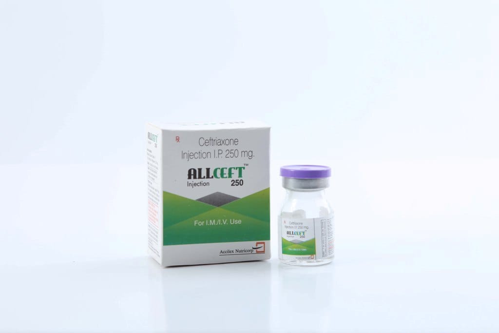 ALLCEFT INJ 250 MG 